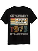 Koszulka Koszulka Męska Kaseta Oryginalny [WYBIERZ ROCZNIK I IMIĘ] Edycja Limitowana - Śmieszne T-Shirty z Nadrukami ?