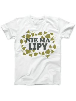 Koszulka Koszulka Damska Nie Ma Lipy Biała - Śmieszne T-Shirty z Nadrukami ?