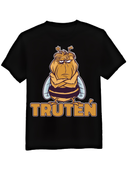 Koszulka Koszulka Męska Truteń Czarna - Mustang Motoryzacja