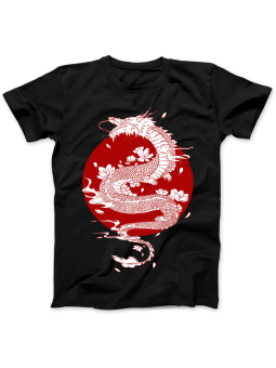 Koszulka Koszulka Damska Smok Cienkopis Czarna - Śmieszne T-Shirty z Nadrukami ?
