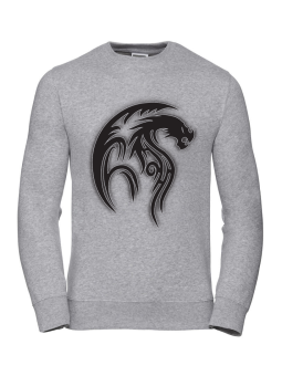 Bluza Damska Smok Tribal - Śmieszne T-Shirty z Nadrukami ?