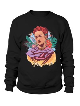 Bluza Damska Kolorowa Frida Kahlo - Śmieszne T-Shirty z Nadrukami ?