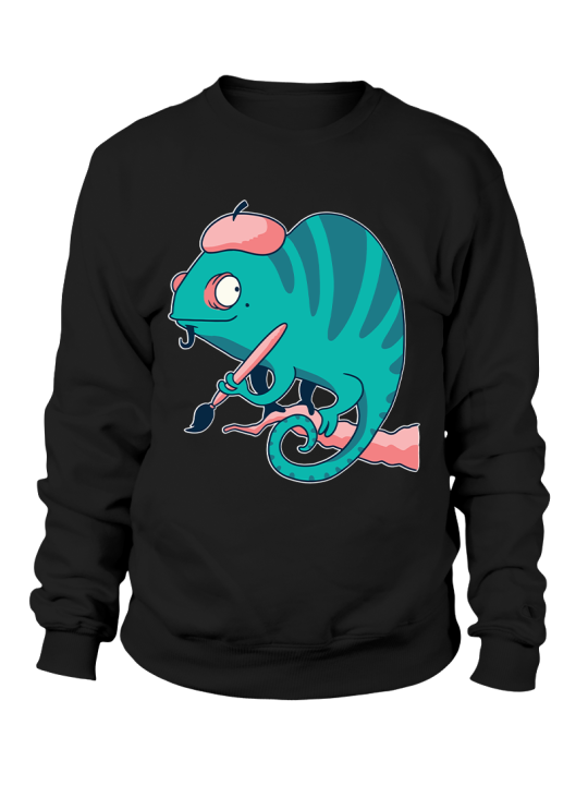 Bluza Męska Kameleon Artysta - Śmieszne T-Shirty z Nadrukami ?