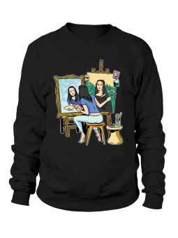 Bluza Męska Mona Lisa Autoportret - Śmieszne T-Shirty z Nadrukami ?