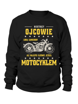 Bluza Męska Motor Niektórzy Ojcowie - Śmieszne T-Shirty z Nadrukami ?
