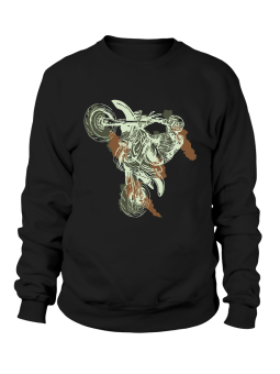 Bluza Męska Motocross Plamy - Śmieszne T-Shirty z Nadrukami ?