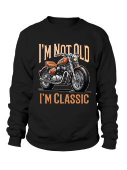 Bluza Męska Motocykl I'm not Old - Śmieszne T-Shirty z Nadrukami ?