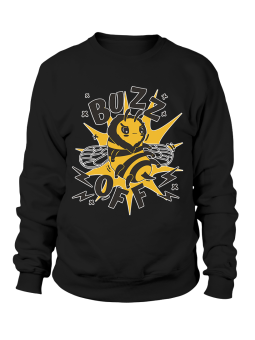 Bluza Męska Buzz Off - Śmieszne T-Shirty z Nadrukami ?