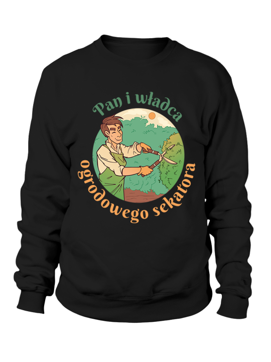 Bluza Męska Pan i Władca Sekatora - Śmieszne T-Shirty z Nadrukami ?