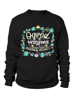 Bluza Damska Ogród Wzywa - Śmieszne T-Shirty z Nadrukami ?