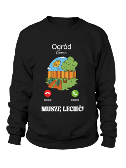 Bluza Damska Ogród Dzwoni - Śmieszne T-Shirty z Nadrukami ?