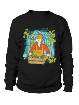 Bluza Męska Ogrodnik z Warzywami - Śmieszne T-Shirty z Nadrukami ?