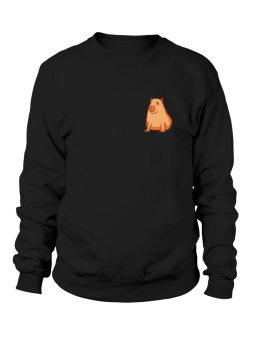 Bluza Damska Kapibara Nadruk Na Piersi - Śmieszne T-Shirty z Nadrukami ?