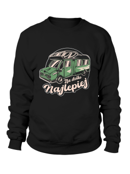 Bluza Męska Camper Na Dziko Najlepiej - Śmieszne T-Shirty z Nadrukami ?