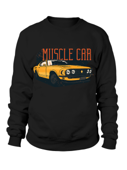 Bluza Damska Muscle Car - Śmieszne T-Shirty z Nadrukami ?