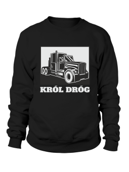 Bluza Męska Król Dróg - Śmieszne T-Shirty z Nadrukami ?