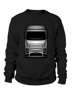 Bluza Męska Tir Ciężarówka Czarna - Śmieszne T-Shirty z Nadrukami ?