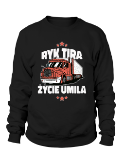 Bluza Męska Ryk Tira Życie Umila - Śmieszne T-Shirty z Nadrukami ?