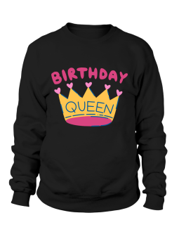 Bluza Damska Korona Birthday Queen - Śmieszne T-Shirty z Nadrukami ?