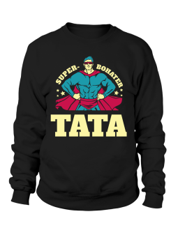 Bluza Męska Super Bohater Tata - Śmieszne T-Shirty z Nadrukami ?