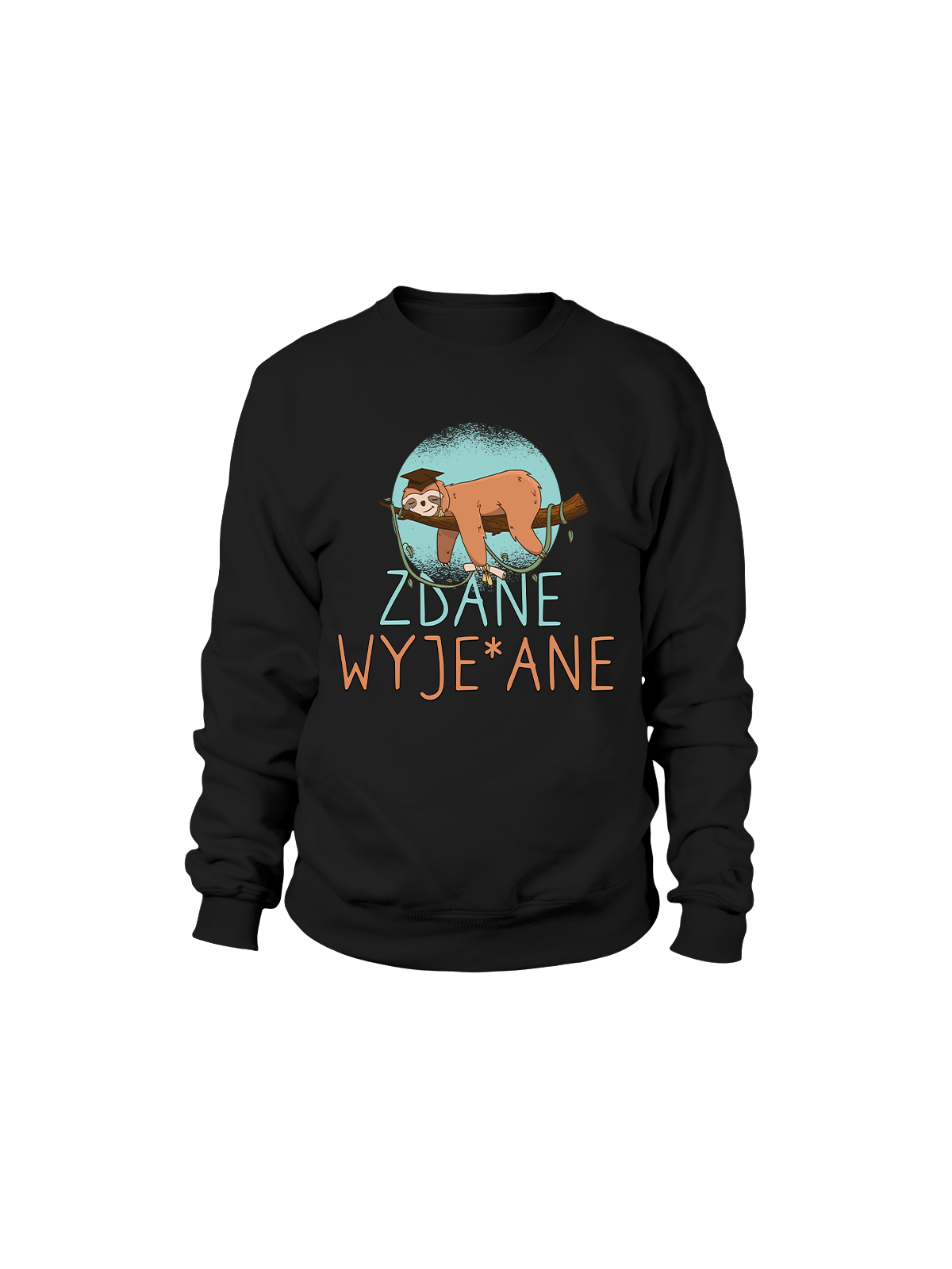 Bluza Męska Zdane Wyje*ane - Śmieszne T-Shirty z Nadrukami ?