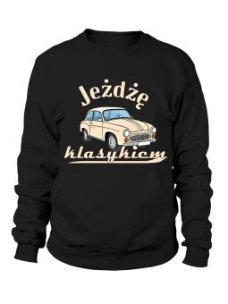 Bluza Damska Jeżdżę Klasykiem - Śmieszne T-Shirty z Nadrukami ?