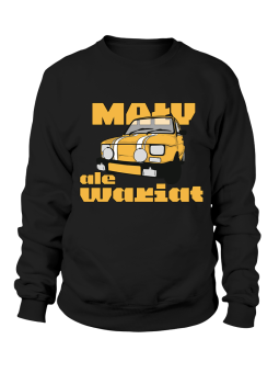 Bluza Damska Maluch Wariat - Śmieszne T-Shirty z Nadrukami ?