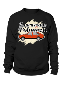 Bluza Damska Zapraszam Do Poloneza - Śmieszne T-Shirty z Nadrukami ?