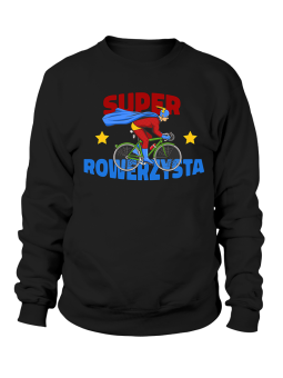 Bluza Męska Super Rowerzysta - Śmieszne T-Shirty z Nadrukami ?
