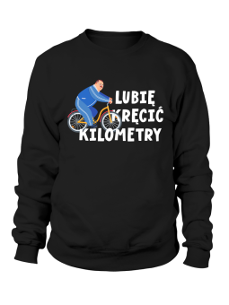 Bluza Męska Lubię Kręcić Kilometry - Śmieszne T-Shirty z Nadrukami ?