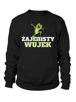 Bluza Męska Żajebisty Wujek - Śmieszne T-Shirty z Nadrukami ?