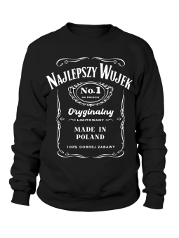 Bluza Męska Najlepszy Wujek - Śmieszne T-Shirty z Nadrukami ?