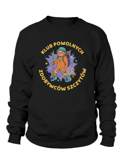 Bluza Damska Klub Powolnych Zdobywców Szczytów - Śmieszne T-Shirty z Nadrukami ?