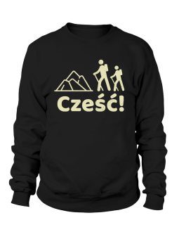 Bluza Męska Góry Cześć - Śmieszne T-Shirty z Nadrukami ?