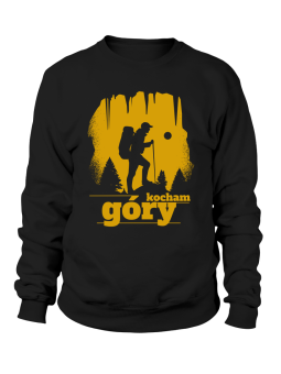 Bluza Męska Kocham Góry - Śmieszne T-Shirty z Nadrukami ?