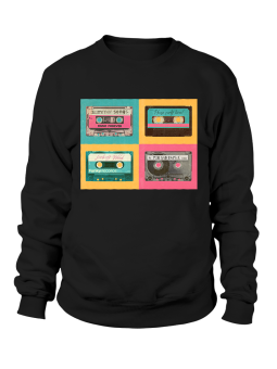 Bluza Damska Retro Kasety - Śmieszne T-Shirty z Nadrukami ?