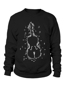 Bluza Męska Skrzypce Nuty - Śmieszne T-Shirty z Nadrukami ?