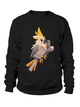 Bluza Damska Śpiewająca Papuga - Śmieszne T-Shirty z Nadrukami ?