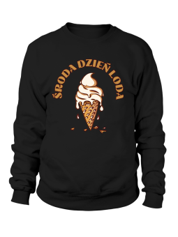 Bluza Męska Środa Dzień Loda - Śmieszne T-Shirty z Nadrukami ?