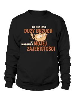 Bluza Męska To Nie Jest Duży Brzuch - Śmieszne T-Shirty z Nadrukami ?