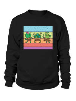 Bluza Męska Tańczące Kaktusy - Śmieszne T-Shirty z Nadrukami ?