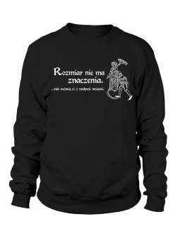 Bluza Męska 1670 Rozmiar Nie Ma Znaczenia - Śmieszne T-Shirty z Nadrukami ?