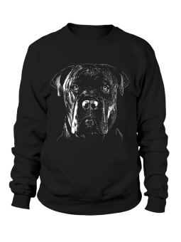 Bluza Damska Pies Cane Corso Czarna - Śmieszne T-Shirty z Nadrukami ?