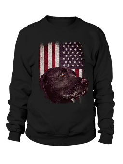 Bluza Damska USA Pies - Śmieszne T-Shirty z Nadrukami ?