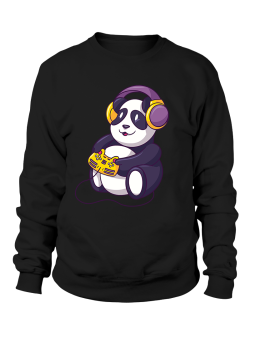 Bluza Męska Panda Gracz - Śmieszne T-Shirty z Nadrukami ?