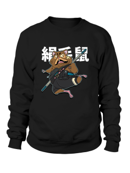 Bluza Damska Anime Samuraj Chomik - Śmieszne T-Shirty z Nadrukami ?