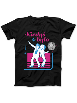 Koszulka Koszulka Damska Kiedyś To Było Czarna - Śmieszne T-Shirty z Nadrukami ?