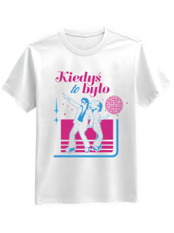 Koszulka Koszulka Męska Kiedyś To Było Biała - Śmieszne T-Shirty z Nadrukami ?