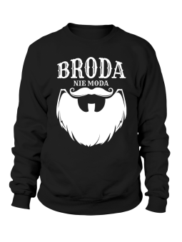 Bluza Męska Broda Nie Moda - Śmieszne T-Shirty z Nadrukami ?