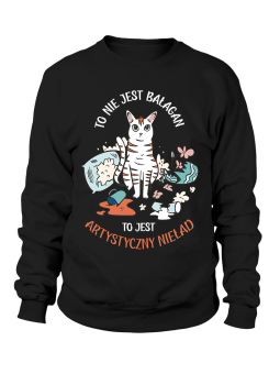 Bluza Męska To Nie Jest Bałagan - Śmieszne T-Shirty z Nadrukami ?